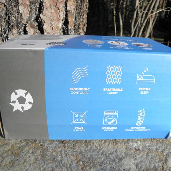 NWT 5 Star United Knee Pillow for side sleepers, hip, back pain, sciatica. - Picture 3 of 16